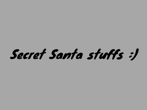 Secret Santa: sign ups ☃︎⋆｡˚ remix