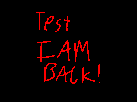 Lazy Test I am Back!!!