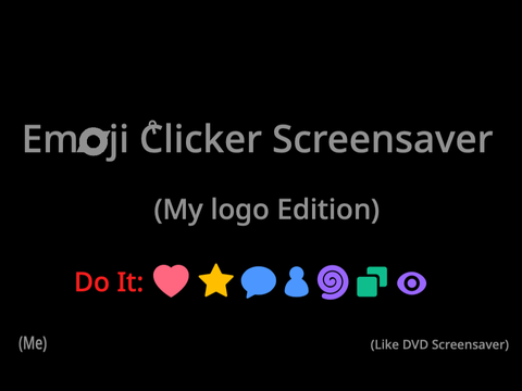 My animated logo screensaver