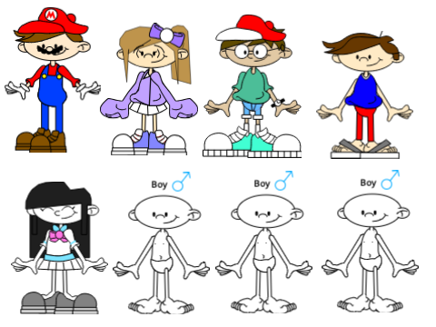 Add yourself as a KND Character remix