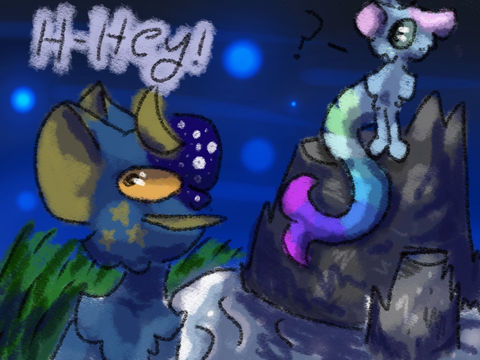 entry + art dump