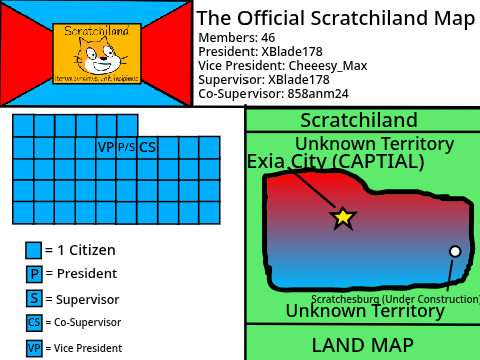 The Official Scratchiland Map