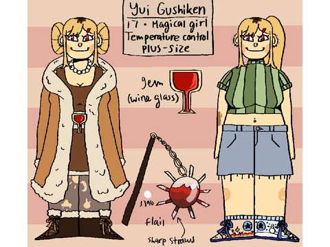 yui character design