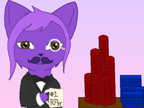 Purple Posh PSDcat