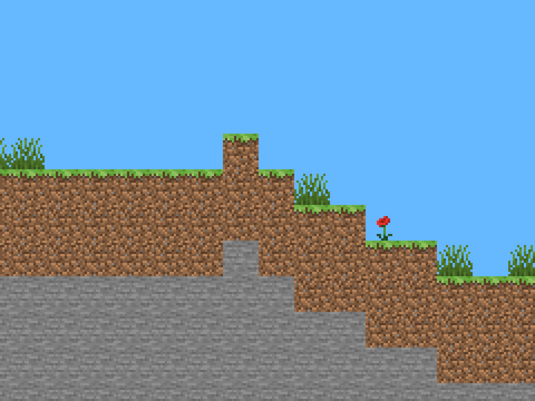 2D Minecraft Infdev