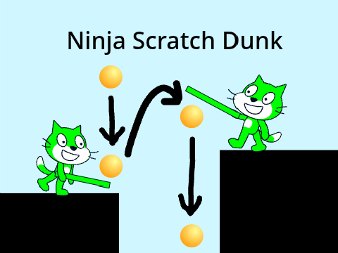 Ninja Scratch Dunk