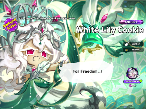 White Lily Cookie really is my Queen….