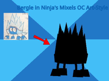 Bergle in Ninja's Mixels Art-Style