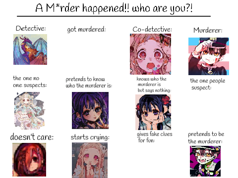 A M*rder happened!! who are you?! TBHK EDITION remix remix!  remix remix remix remix remix re… remix