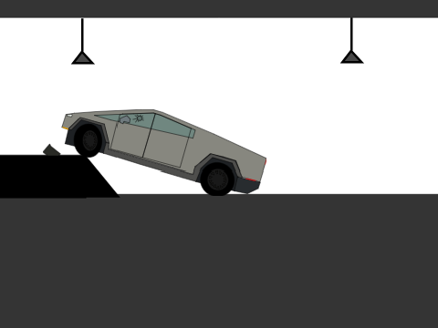 cyber truck crash test