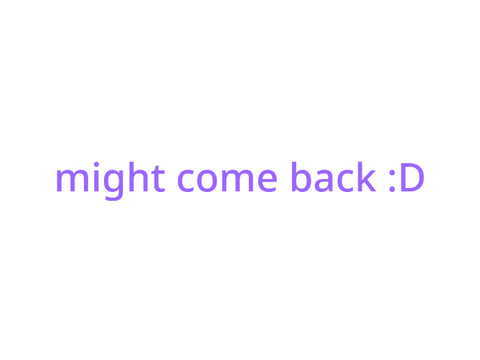 might come back