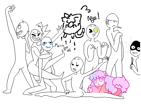 Draw The Squad (Add your OC) remix