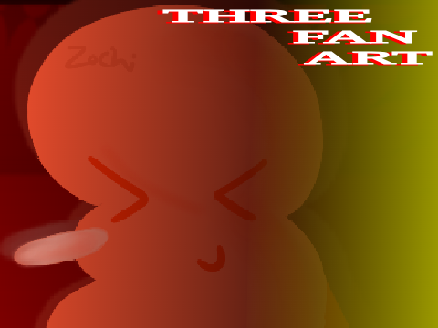 THREE FANART!! / this took a bloody long time ;-;