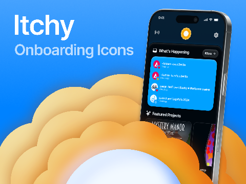 Scratch Mobile Onboarding Icons