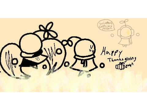 lol but still happy thanksgiving