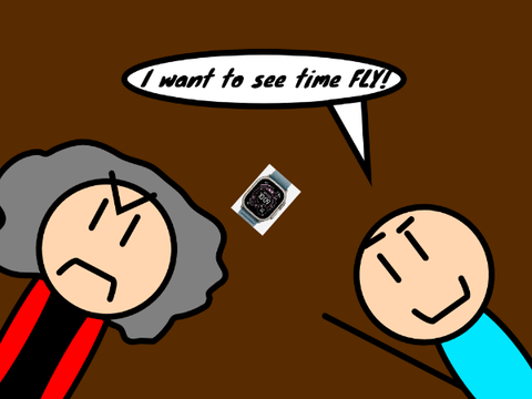 Ollgames And Teacher Episode 6; I wanted to see time FLY!