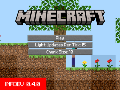 2D Minecraft 3 Infdev v0.4.0