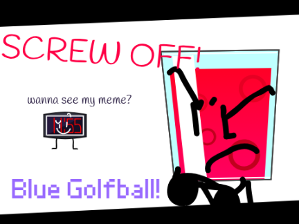 "You'd be surprised that I uploaded this 5 minutes after the last post" || Blue Golf ball AYS