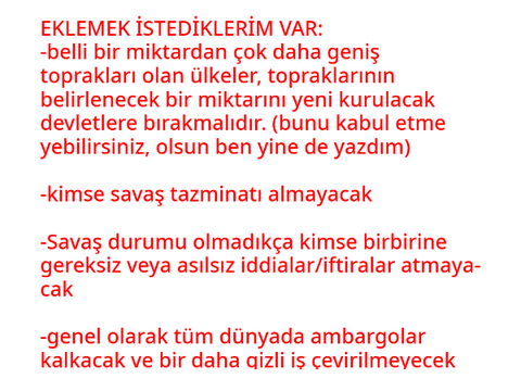 Dünya barışı anlaşması remix