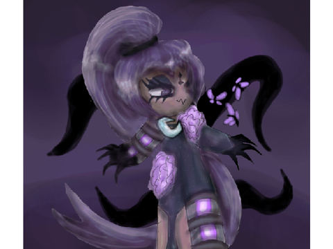 Saccharine lav cookie full body art lol