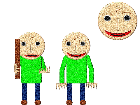 Oldie Baldi model v4!!