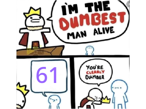 The Dumbest Man Alive Meme Template remix