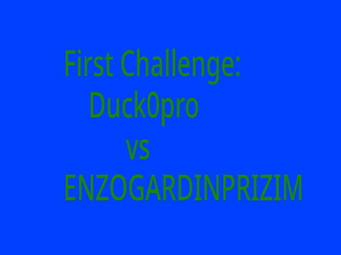 TIME FOR THE CHALLENGE