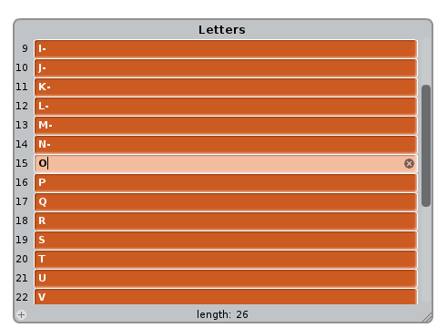 Choose your letter!