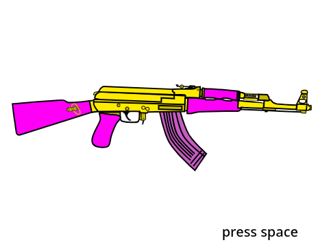 the homer donut assault rifle