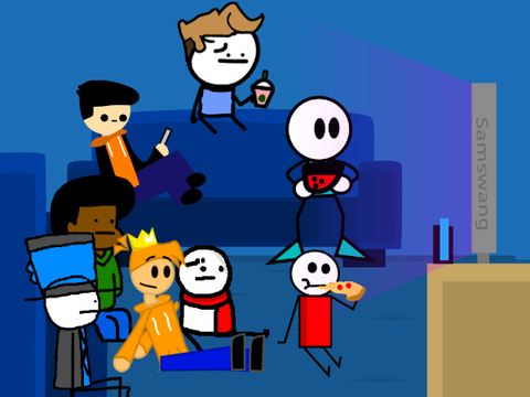 [ADD URSELF] Chilling with the bois B) (I added myself)