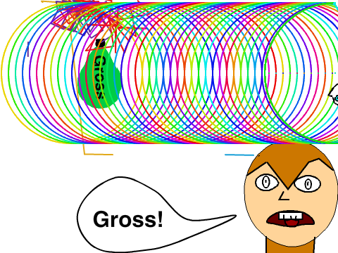 Jail the gross pear for grossness!