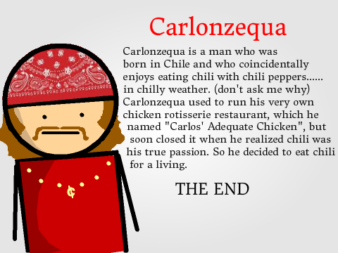 WazzoTv's contest entry: Carlonzequa