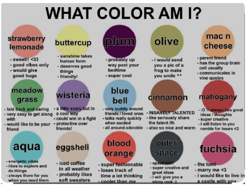 What color am I?  remix remix remix remix