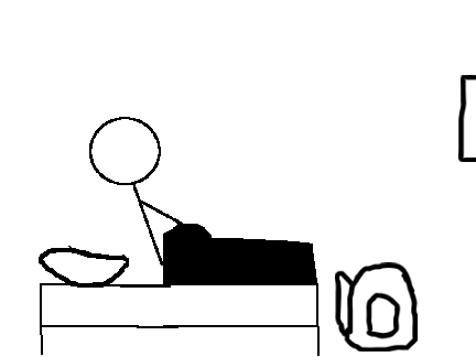 waking up on a school morning
