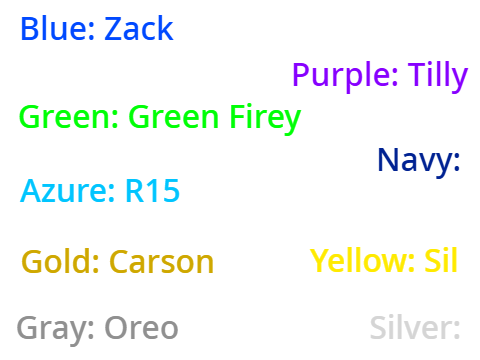 I wanna know why Green Firey always takes Green.