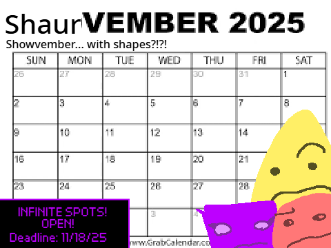 Shaurvember [Signups] angle.