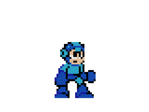 Mega Man Sprite (For MMD)