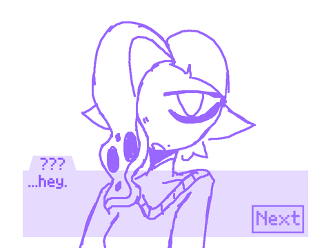 "Speed Socialising - A silly platonic dating sim game" (wip)