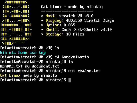Cat Linux - wip
