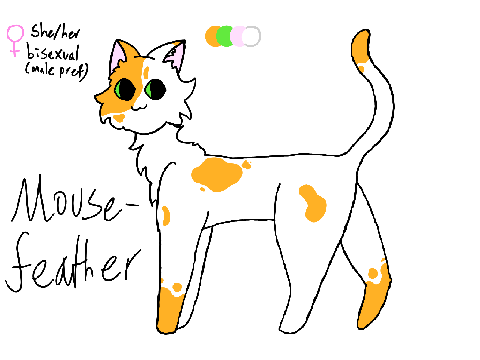 Mousefeather (oc)
