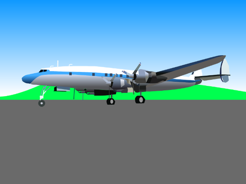 Lockheed constellation art 