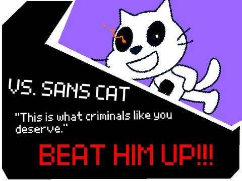 Scratch Cat - An Undertale Boss Fight