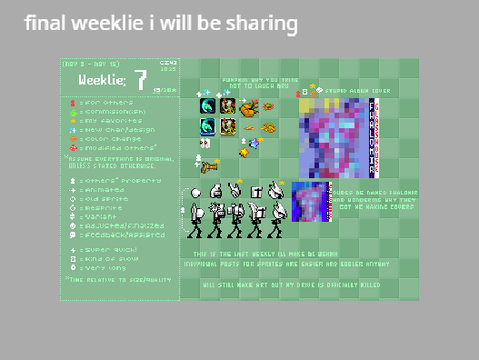 cz WEEKLIE 7