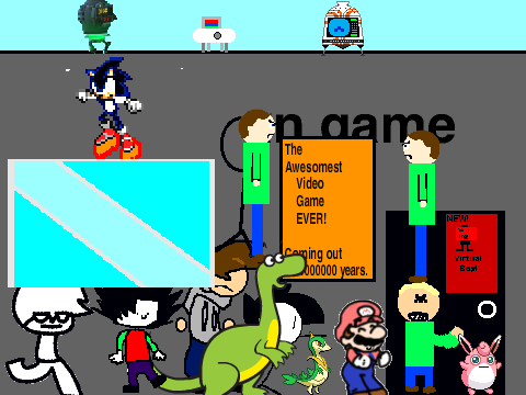 add yourself on "an game" line