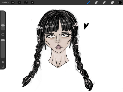 ♥ Wednesday fanart ♥