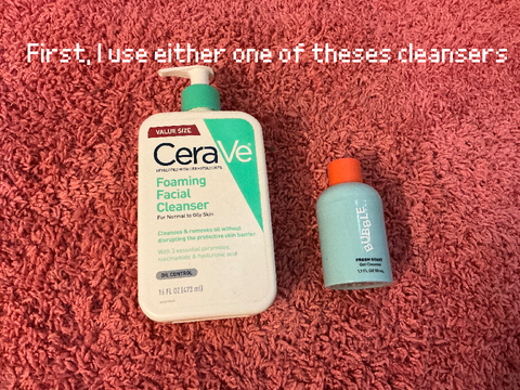 My skincare routine✨✨