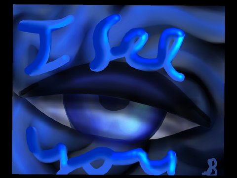  I see you (digital art)