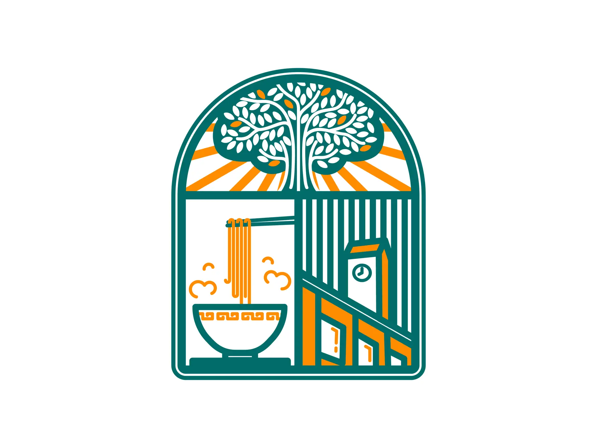 ▋Logo - School cafeteria