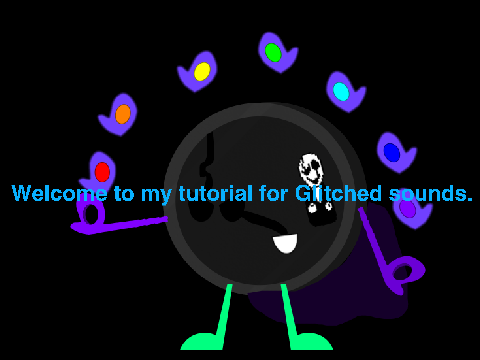 Glitched sound tutorial.