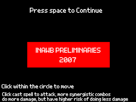 INAWB tourney (Authentic SSD Version)